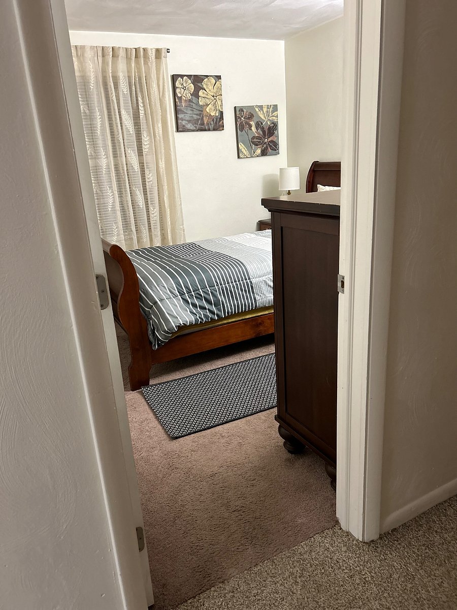 Bedroom # three, single bed
