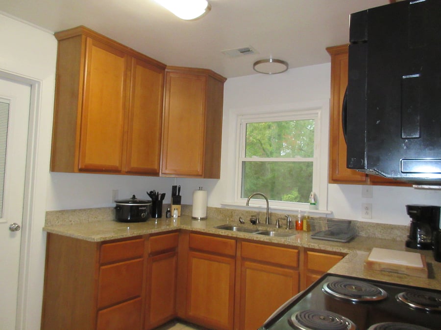 Kitchen- this is not an eat-in kitchen
