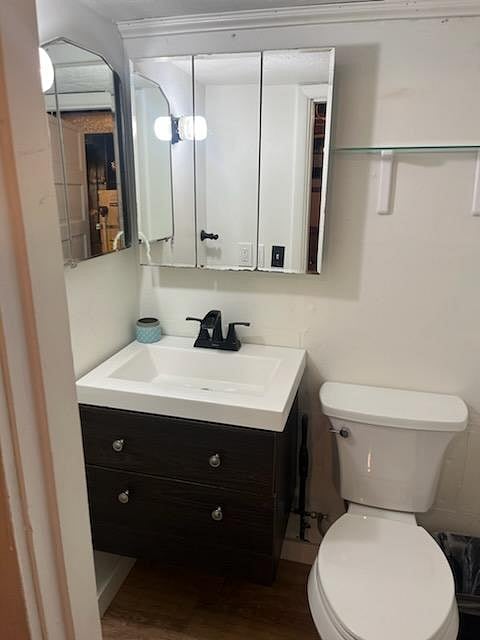 Bathroom, it is small