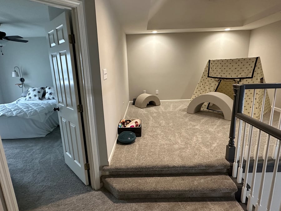 Upstairs loft/playroom