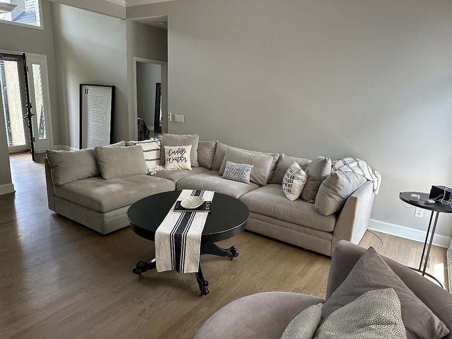 Open concept great room main level