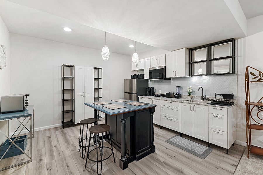 Partially Stocked Kitchenette