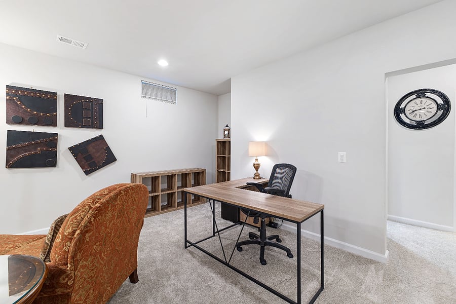 Office desk and internet connections