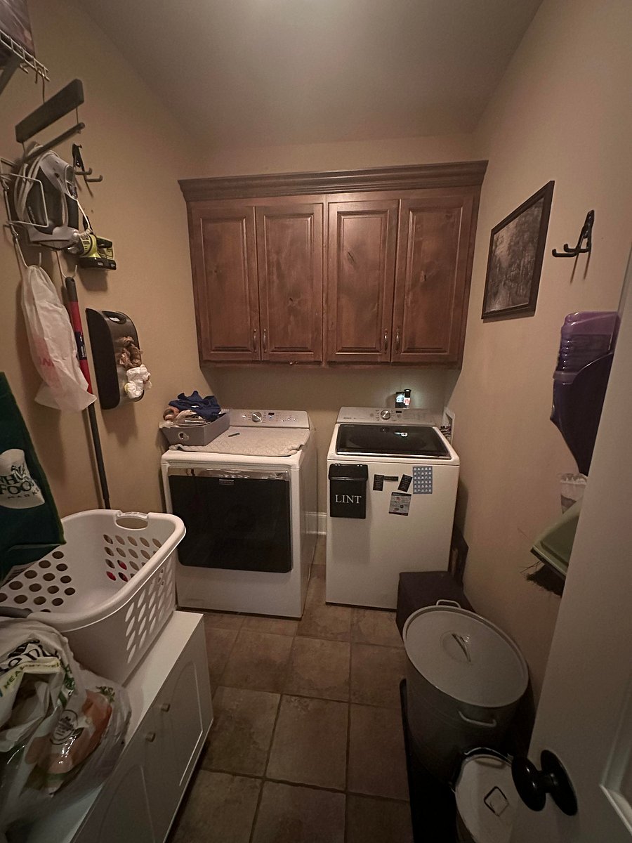 Shared laundry room