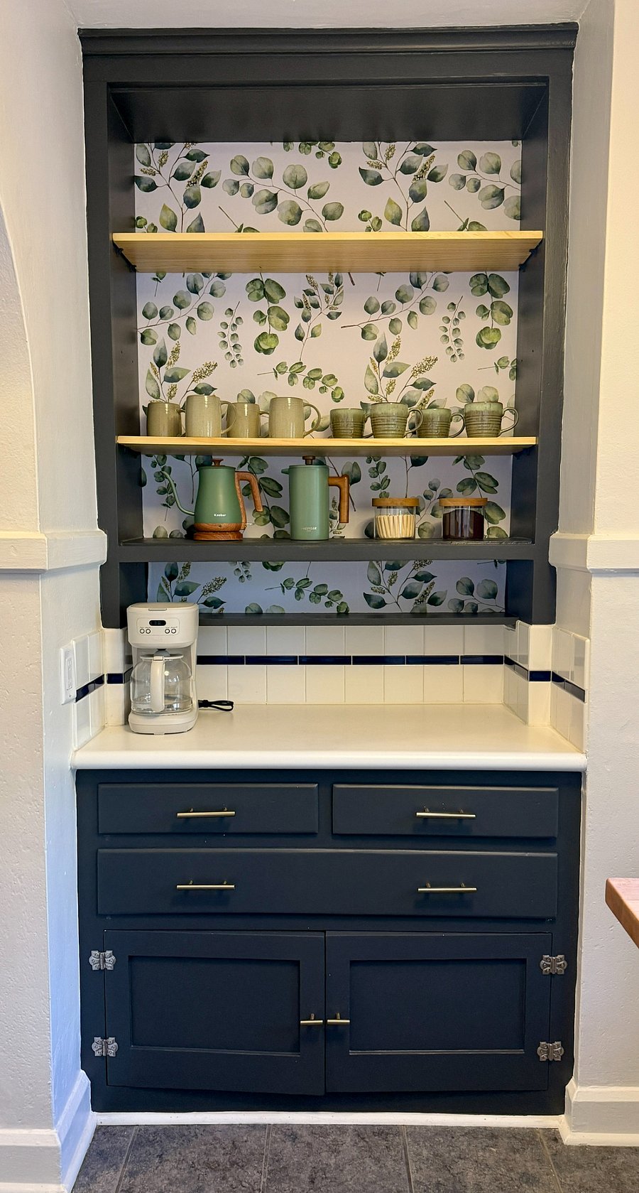 Coffee Station and Kitchen Built-ins