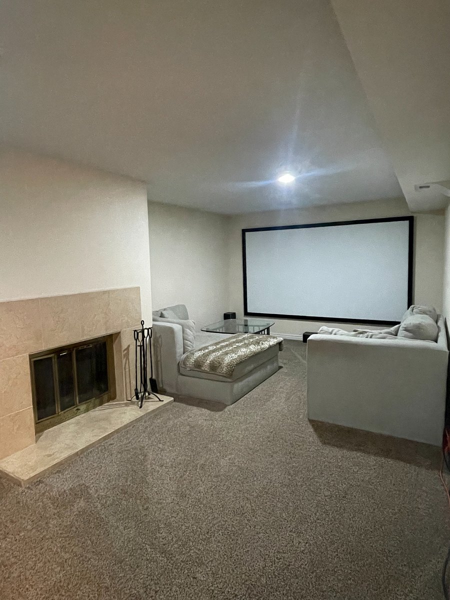 Basement projector