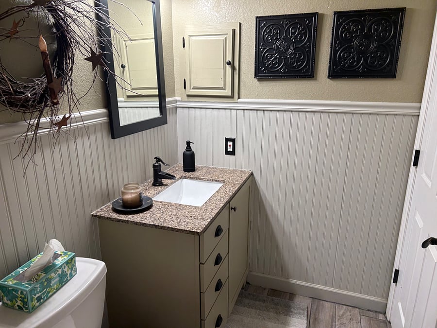 Main level bathroom