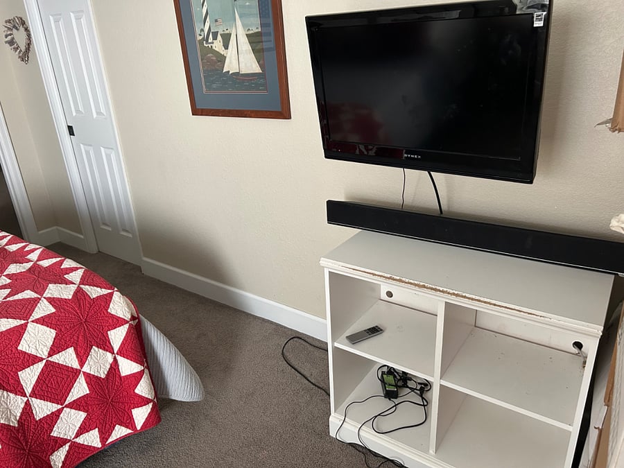 Lower level bedroom