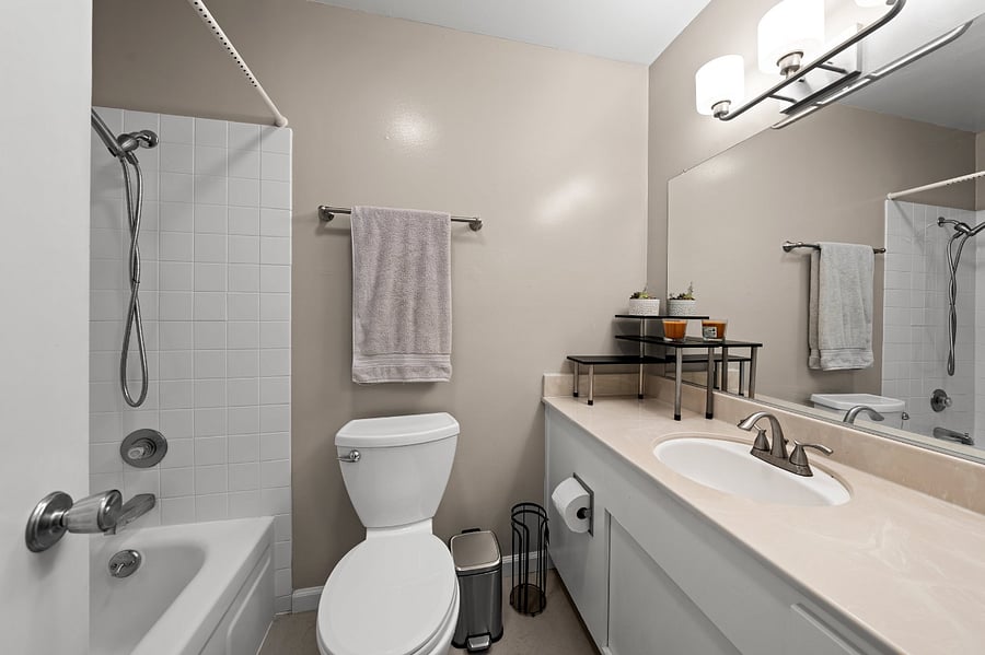 Secondary bathroom