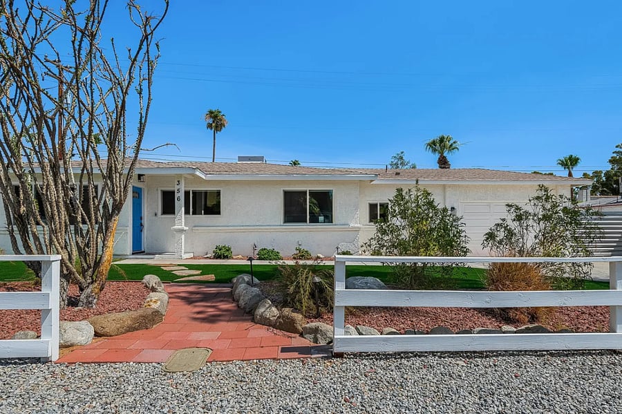 A charming one-story home with great curb appeal welcomes you from the quiet street.