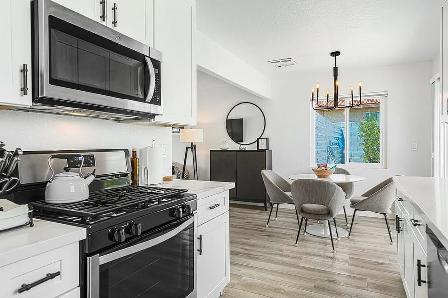 Whether you're prepping a feast or heating up takeout, this kitchen has everything you need.