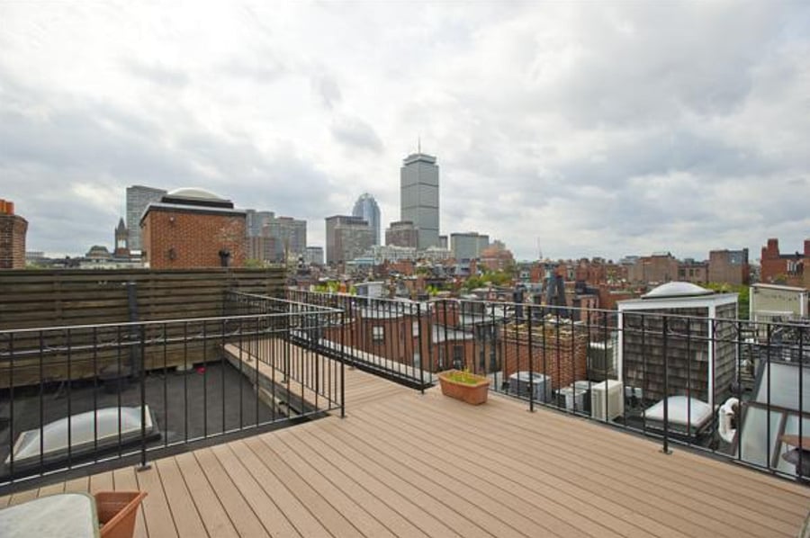 Roof deck.