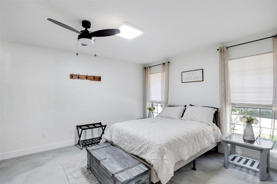 Available Bedroom#2 full size bed shared bath