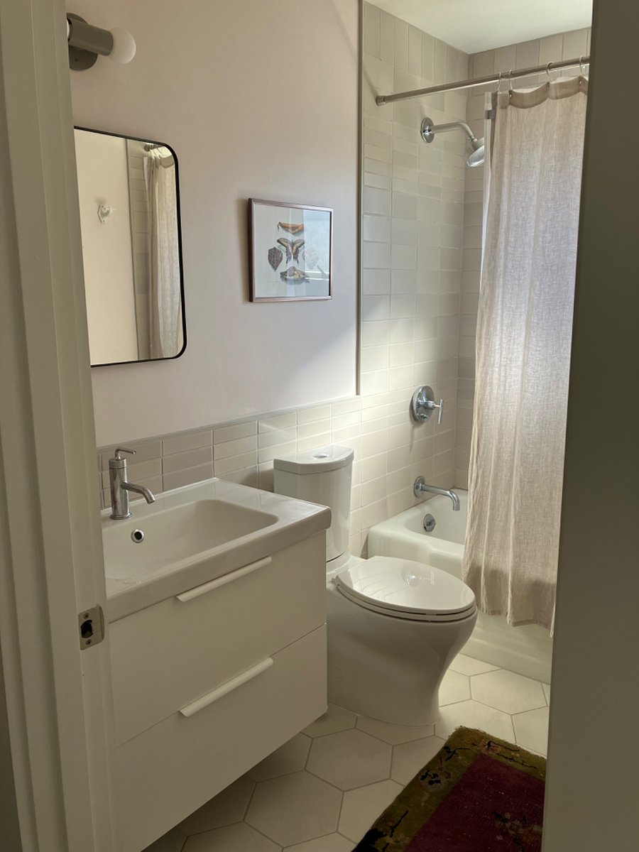 Hall bathroom