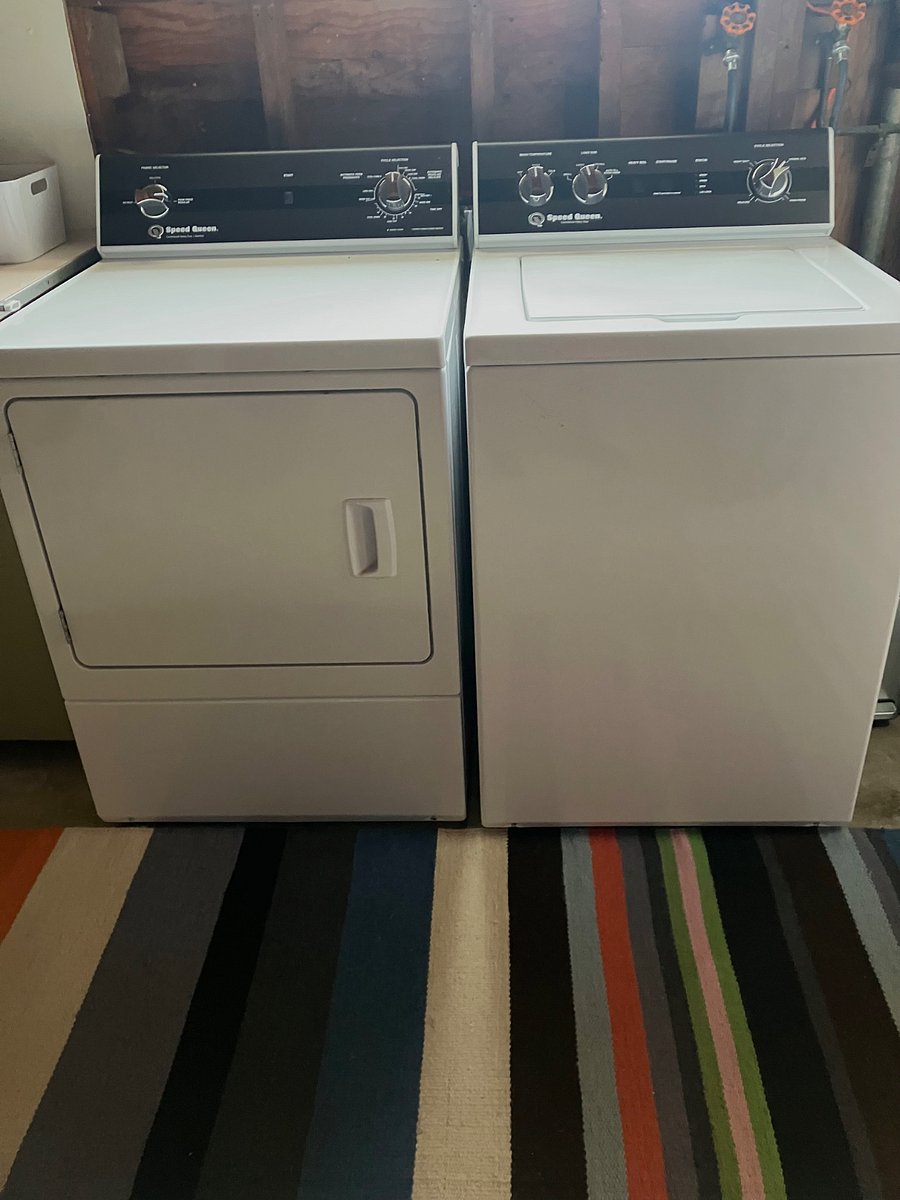 New onsite washer and dryer located off kitchen.