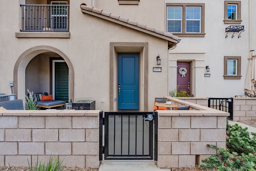 Front of the property | Patio | Seating for 4 | Dining for 2 | Outdoor fire pit