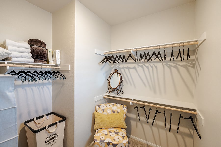 3rd Floor: Primary | King bed (split) | Attached bathroom | Walk-in closet