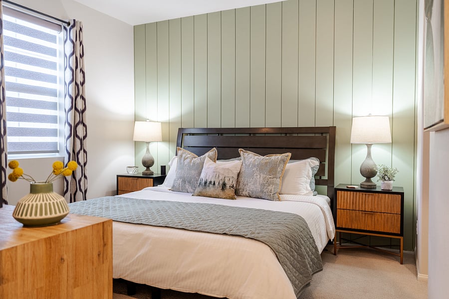 3rd Floor: Primary | King bed (split) | Attached bathroom | Walk-in closet