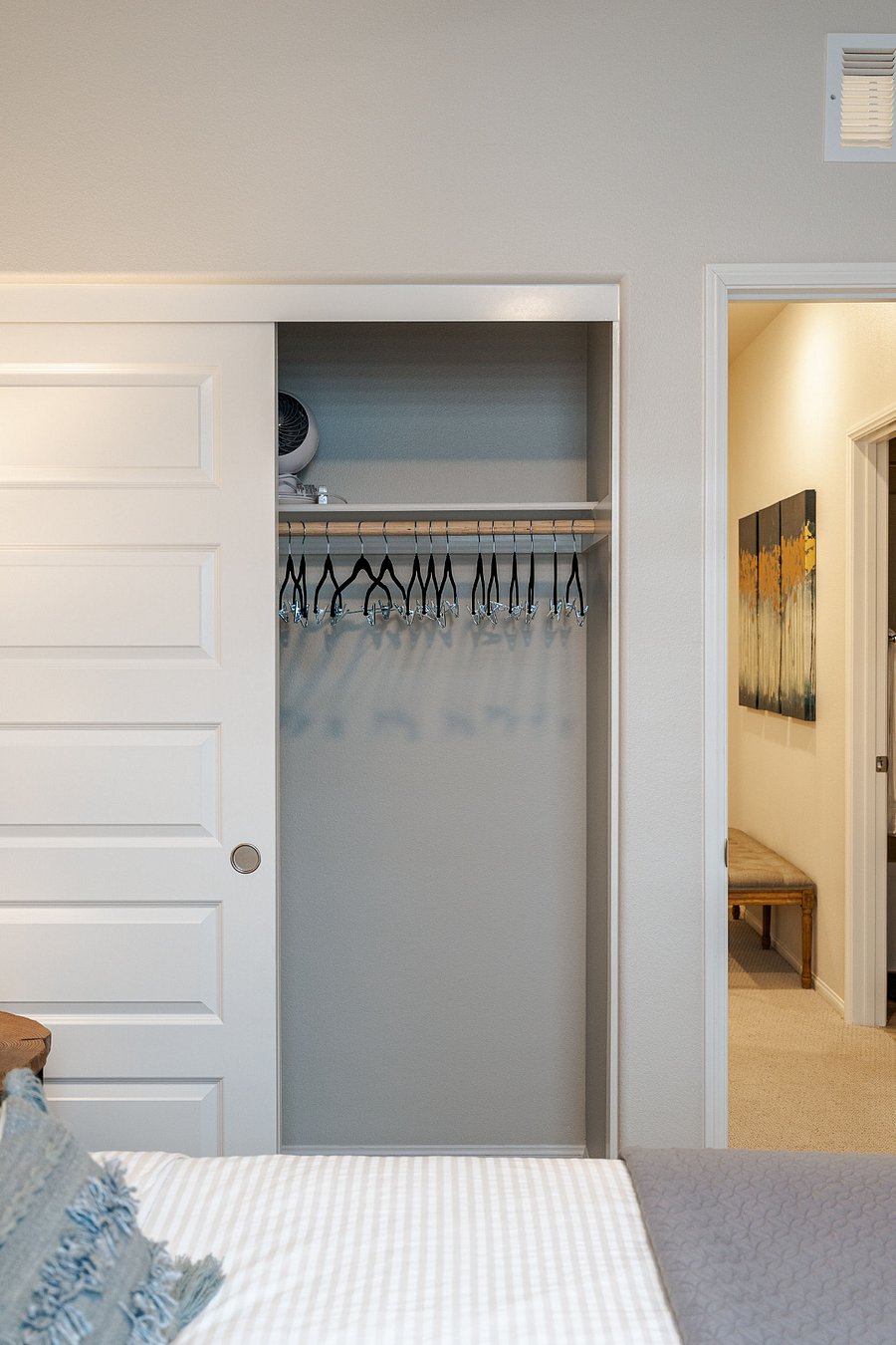 3rd Floor | Bedroom 3 | Queen Bed | Closet