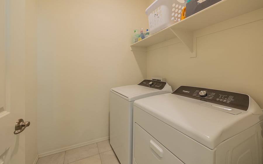 Separate Laundry Room Off Kitchen