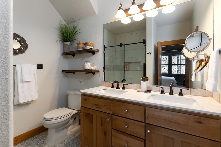 Master bathroom