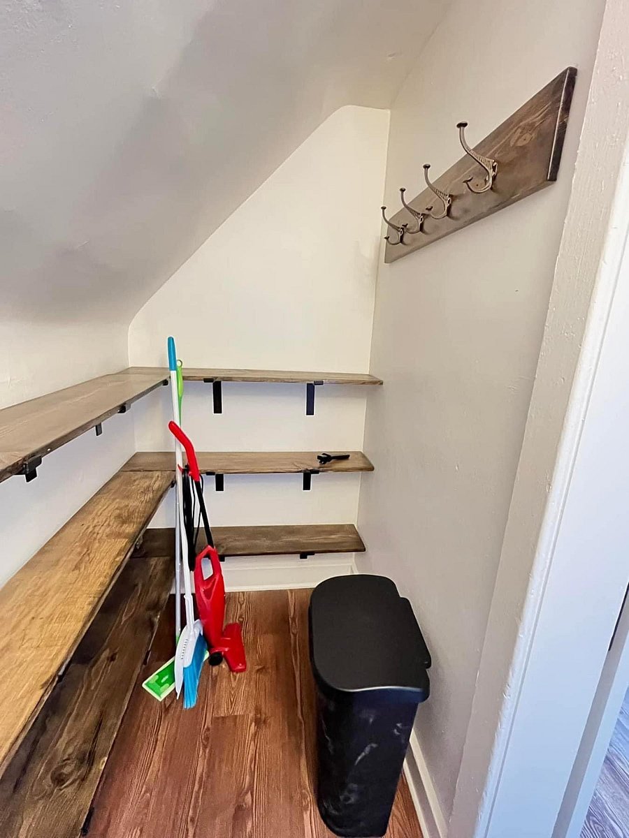 Inside of pantry.