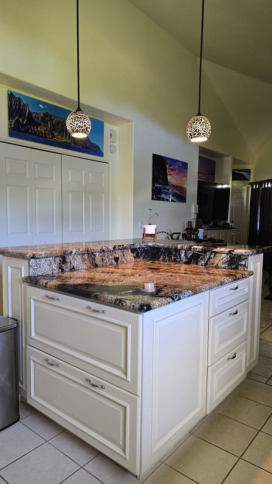 Shared Kitchen Island