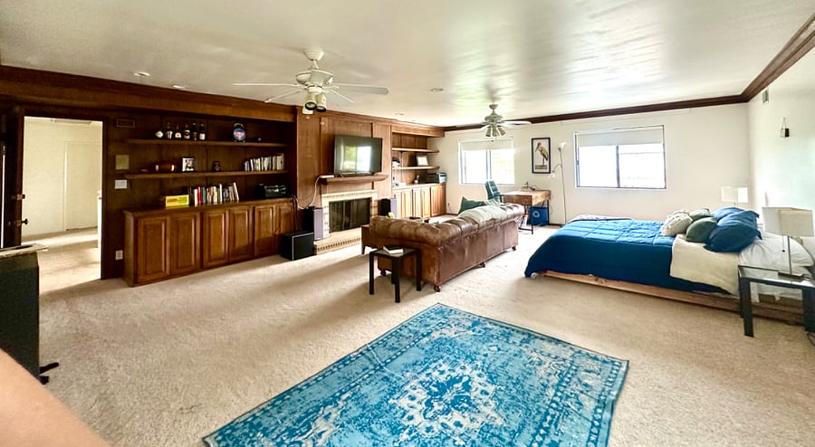 Master Bdrm & bath (furnished, walk-in closet) avail. short-term @ $150/night, inquire for availability.