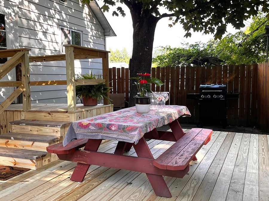 Private deck