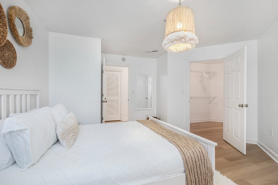 Iron & ironing board included