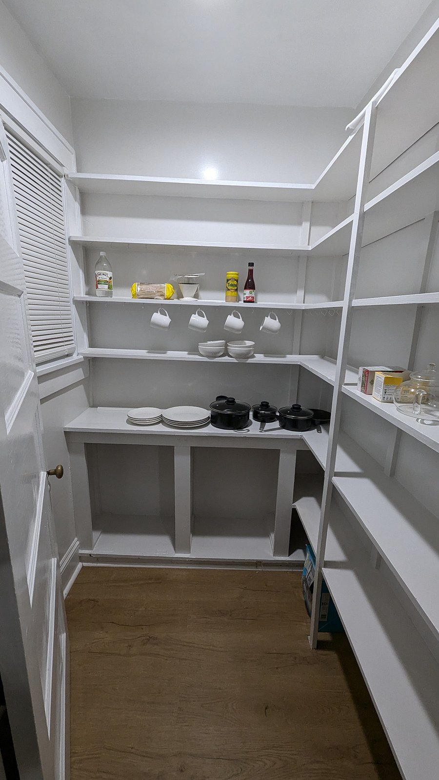Pantry with ample room for storage