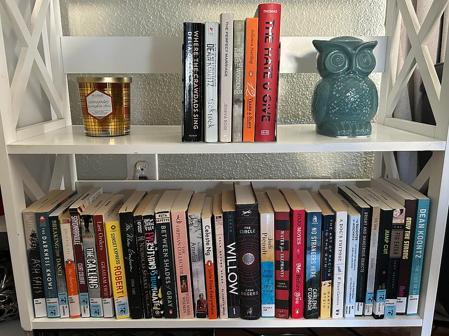 Enjoy reading a book or two during your stay. My library is slowly, but surely, growing!