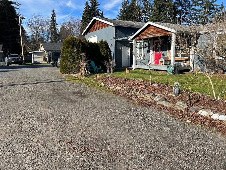 View from the main street. Plenty of parking in front of my house.