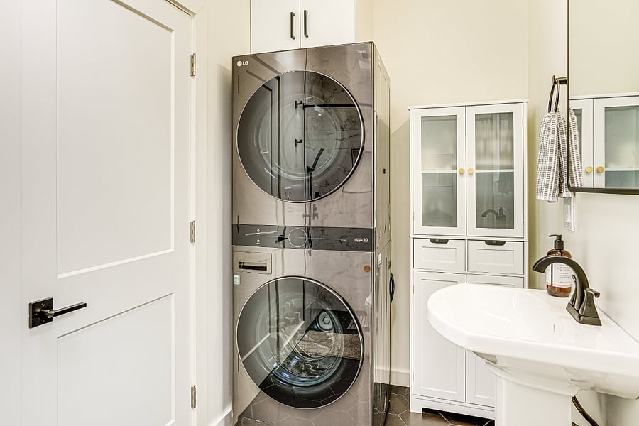 In-unit washer and dryer for easy, hassle-free living