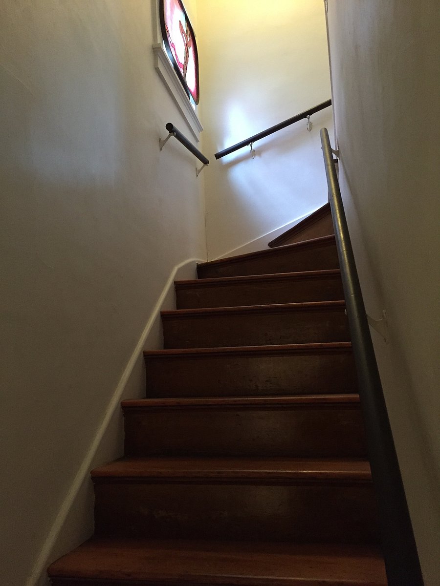 Stairs to bedrooms