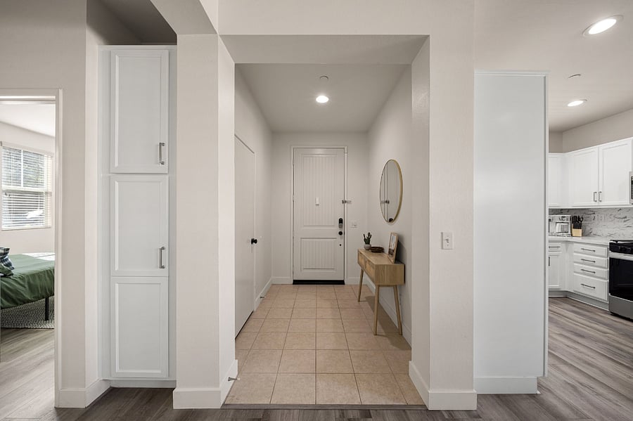 Front entry way.