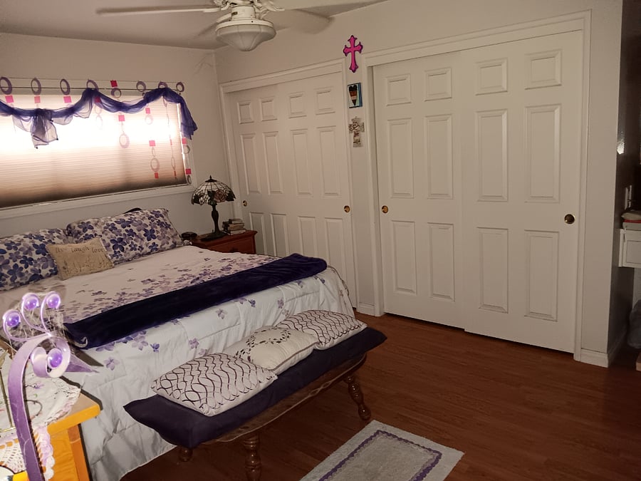 Master bedroom...not for rent.