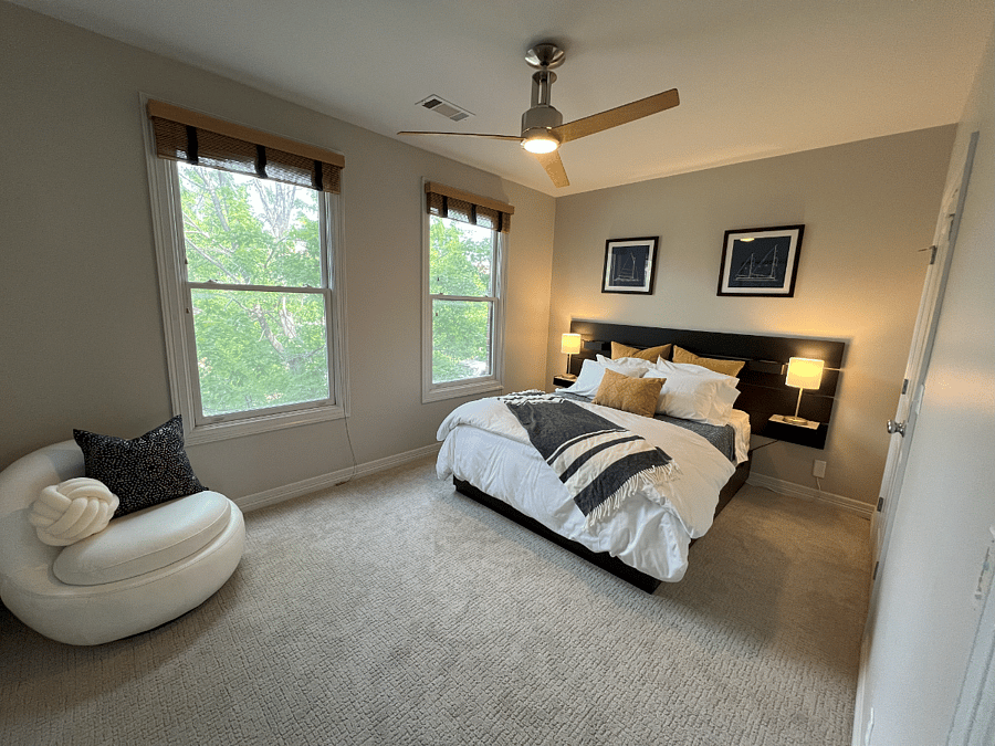 Queen guest bedroom