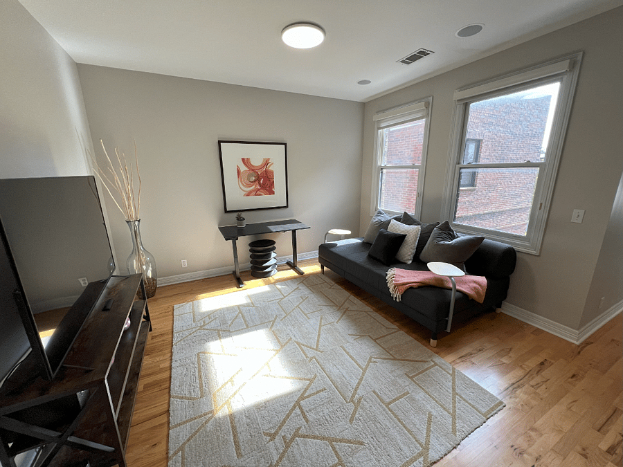 Upstairs TV room