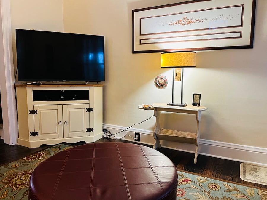 Living room smart TV.