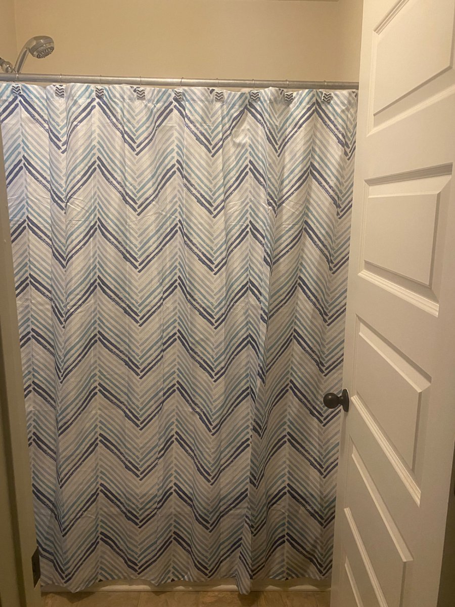 Bathroom shower. 