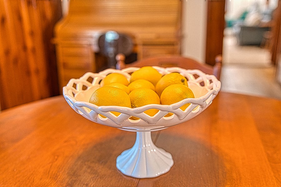 Vintage dining area decor