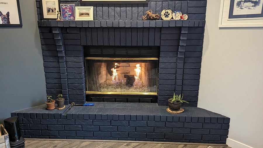 Gas fire place