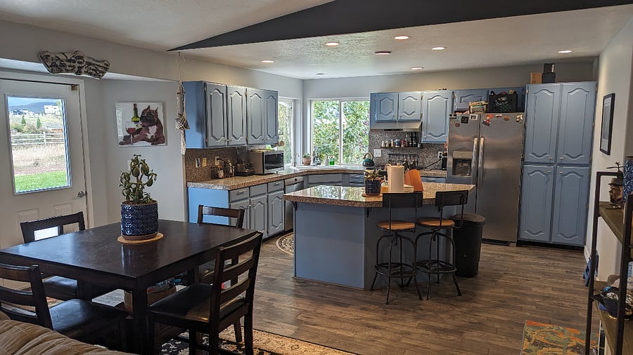Spacious kitchen