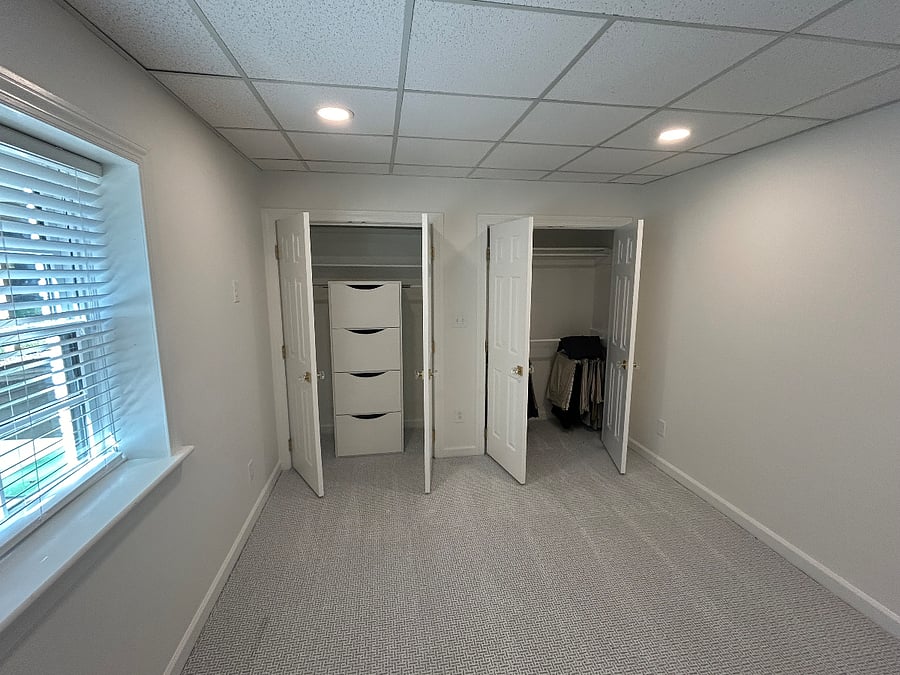 One bedroom.