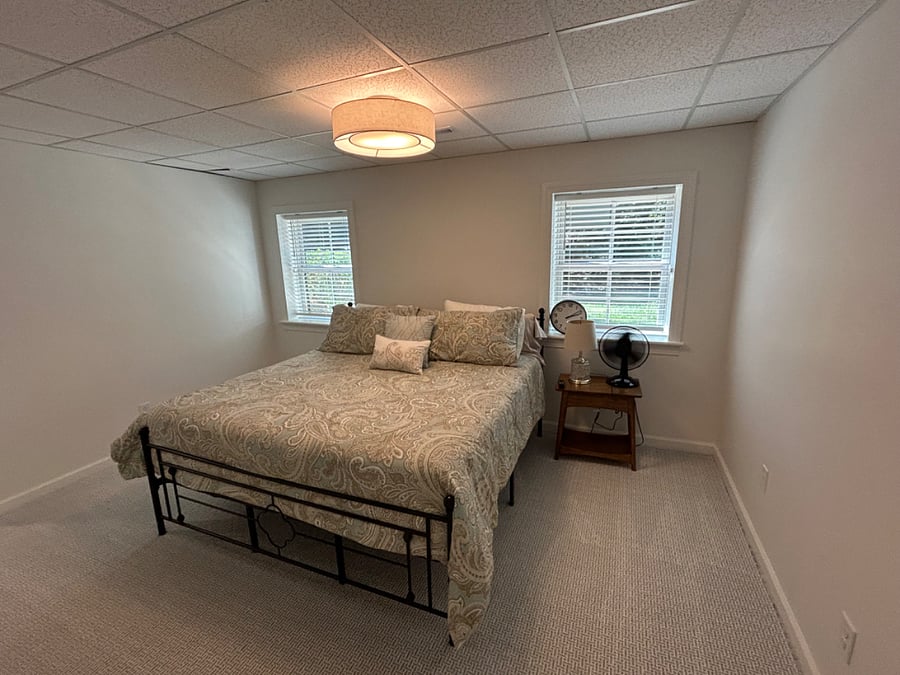 Furnished bedroom