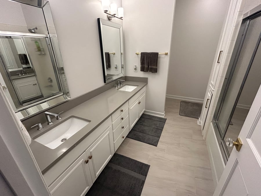 Remodeled bath
