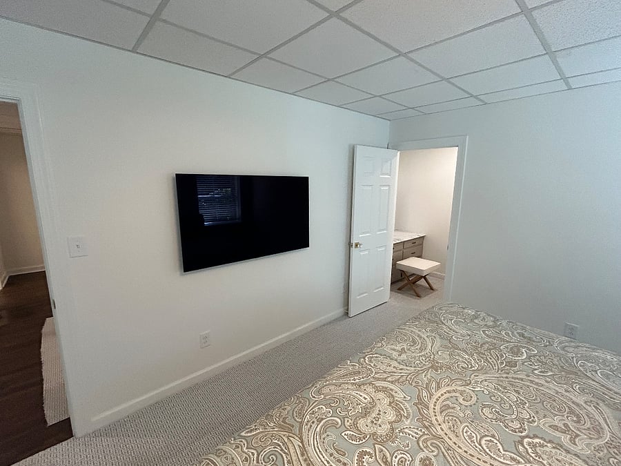 Tv in bedroom