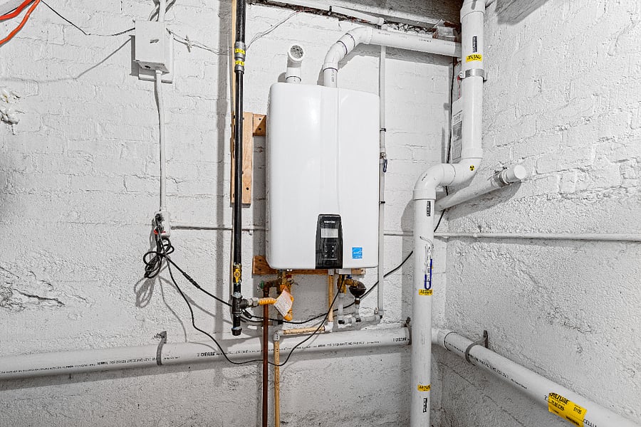 On demand hot water