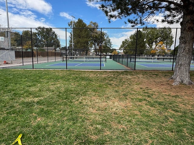 Pickle Ball Courts at Mineral Palace Park.